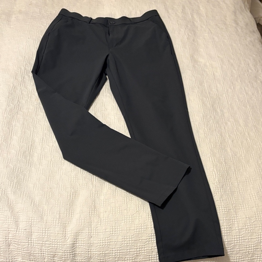 Libian Charcoal Dress Pants for Men